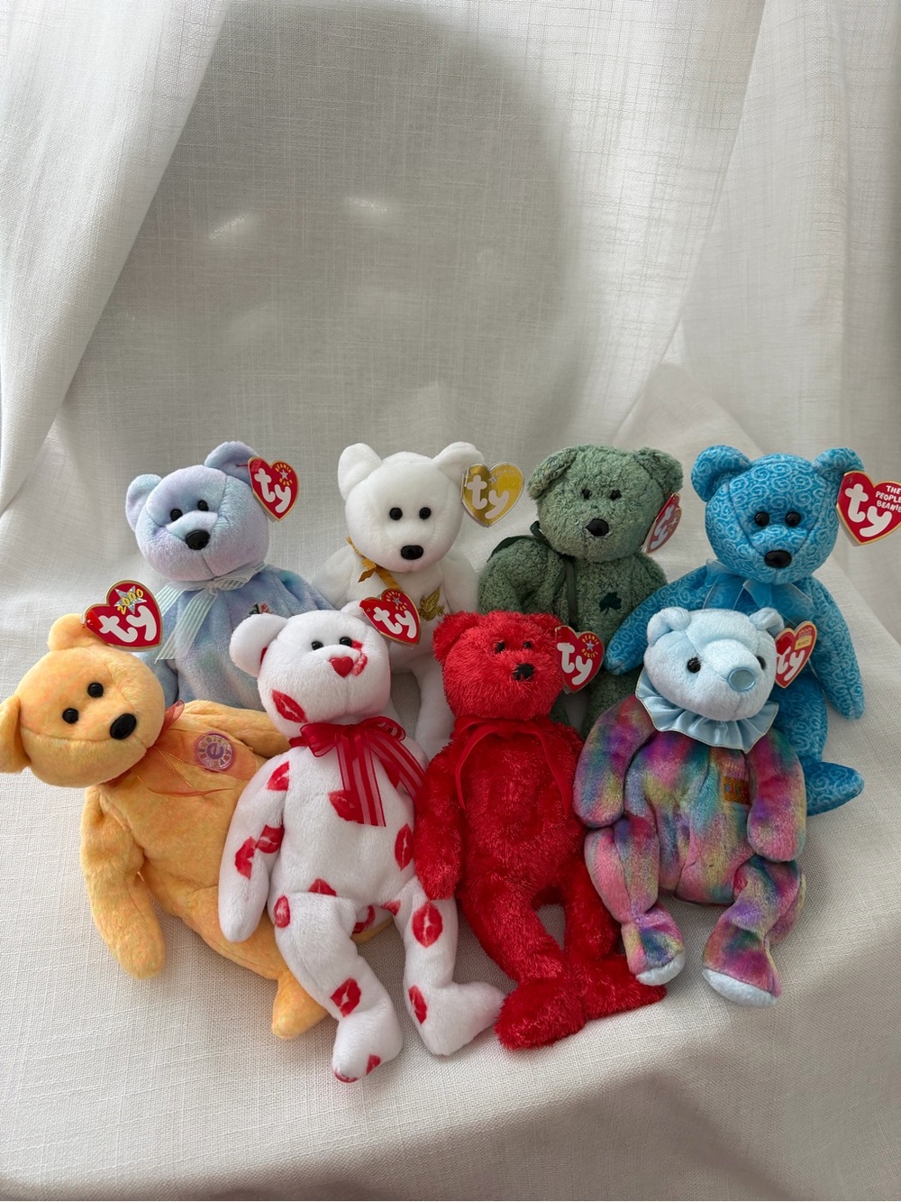 Ty Beanie Baby Plush Bear Collection - Assorted Colors
